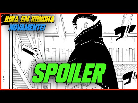 PÁGINA VAZADA DO CAPÍTULO 17 DE BORUTO TWO BLUE VORTEX MOSTRA JURA NA LIVRARIA DE KONOHA!