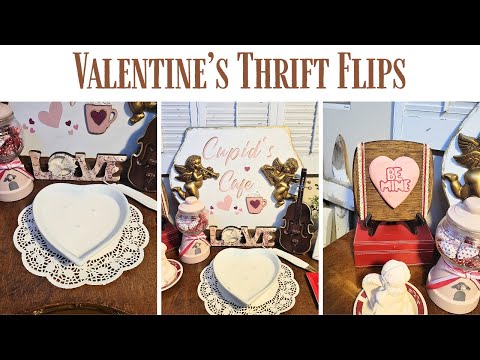 Transforming These DIY Thrift Flips for Valentine's Day - MY FAVORITE VALENTINE DIY!