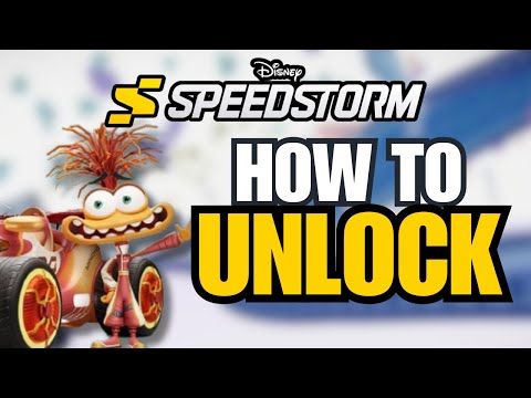 How to Unlock ANXIETY In Disney Speedstorm