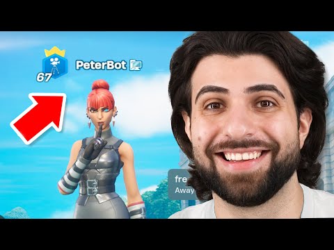 I Played on a Secret Fortnite Account Until Someone Found Me!