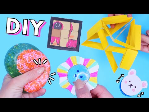 DIY - Easy & Fun Things To Do When Bored At Home During Holidays| DIY fidget toys ideas