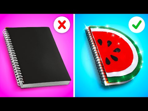 AWESOME SCHOOL HACKS FOR POPULAR STUDENTS! Art Tricks by 123 GO! Galaxy