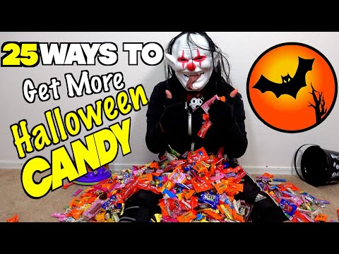 25 Ways To Get More Halloween Candy When Trick or Treating