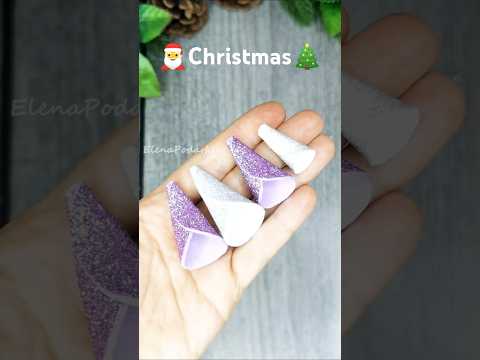 Christmas ornaments Craft Idea 🎁❄️🎅 New Year's toy for the Christmas tree 🎄