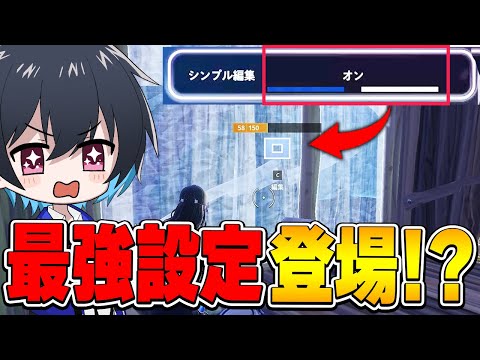 誰でもプロ級に!?新設定が凄すぎるｗｗ【フォートナイト/Fortnite】