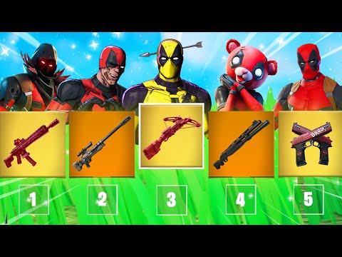 Fortnite's *RANDOM* DEADPOOL Challenge