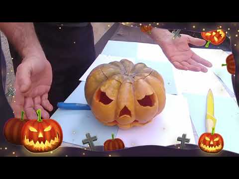 Halloween DIY! Как вырезать тыкву на Хэллоуин 2023 / How to carve a pumpkin for Halloween