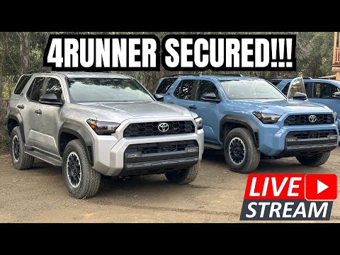 4unner Secured! Live Stream + Q&A