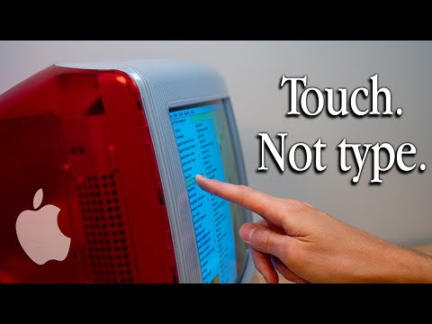 The Prototype TOUCHSCREEN iMac… From 1999