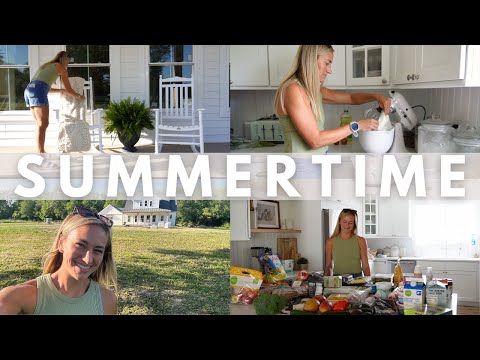 House Updates, a Grocery Haul, and New Porch Decor! | Spend the Day with Me