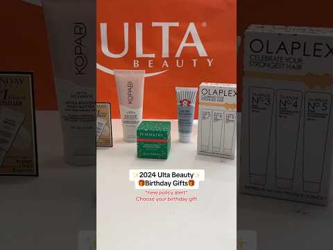 NEW 🧡 ULTA 2024 BIRTHDAY GIFTS ✨ #makeup #ulta #birthdaygift