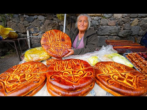 ARMENIAN STREET FOOD (You've Never Seen This Before) Russian Breakfast + Soviet Haircut!