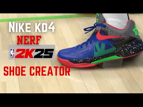 NIKE KD4 NERF "NBA2K25 SHOE CREATOR