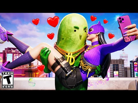 Big Dill & Valentina FALL IN LOVE in Fortnite