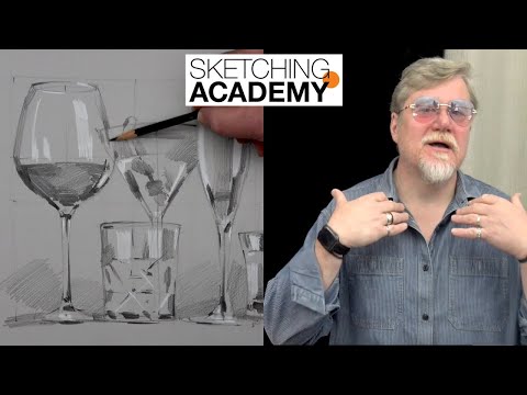 Course on Sketching Academy: Bar Still life