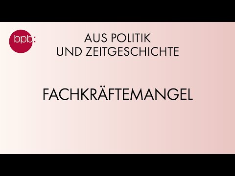 Fachkräftemangel (APuZ #28)