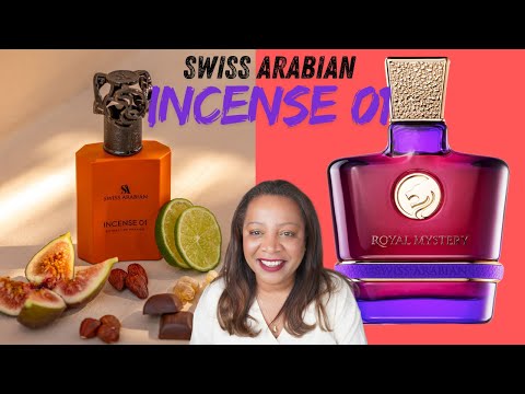 ** New **  SWISS ARABIAN INCENSE 01 / ROYAL MYSTERY Compared to JO MALONE ENGLISH PEAR & FREESIA