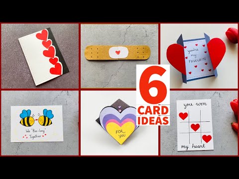 6 DIY Scrapbook Gift Cards | Gift Card Ideas | Cute Love Cards  #scrapbook