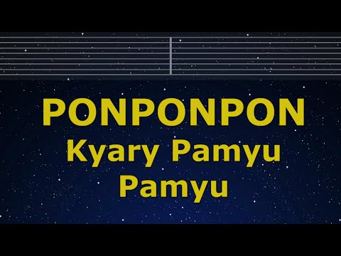 Karaoke♬ PONPONPON - Kyary Pamyu Pamyu【No Guide Melody】 Instrumental, Lyric Romanized