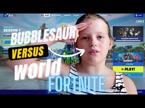 Bubblesaur vs the World - Solo Squadding in Battle Royale