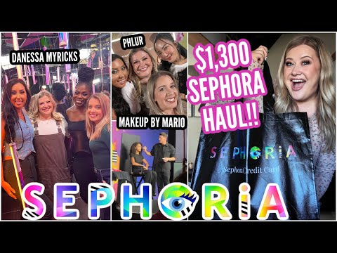 COME WITH ME TO SEPHORIA ATLANTA! $1,300 Sephora Haul + Makeup By Mario Class!