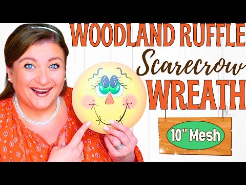 Want a STUNNING Fall Scarecrow Wreath? Watch This Now