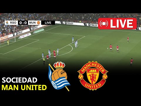 Real Sociedad vs Manchester United | Europa League 2024/25 | eFootball pes 21 gameplay