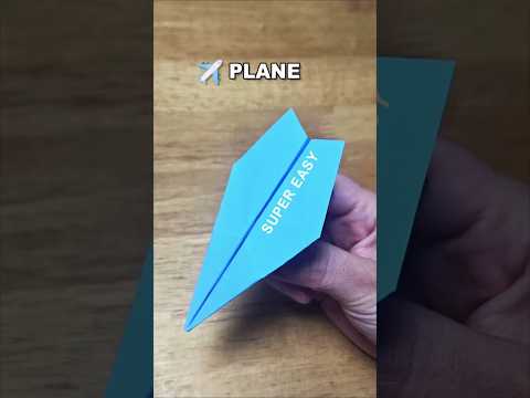 How to make Plane Origami✈️