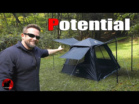 I Took a Look at a Wild Instant Tent - WhitSunday Instant Set Up Tent