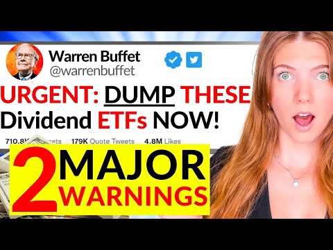 WARNING: DUMP THESE Dividend ETFs NOW before the NEXT Market CRASH & RECESSION