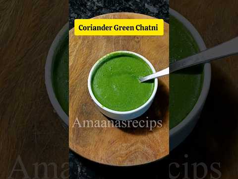 Try this Green chatni recipe & share ur experience #corianderchutney #sandwichchatni #chatnirecipes