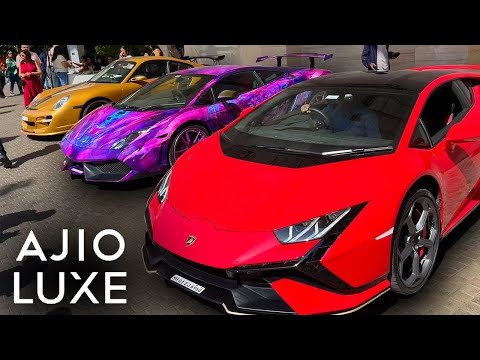 Ajio Luxe Weekend Supercar Drive!