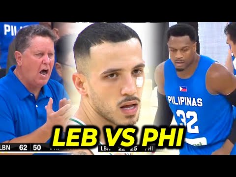 Gilas vs Lebanon | Di makapaniwala si Coach Tim Cone sa nangyari, di nakaimik! | Doha Cup 2025