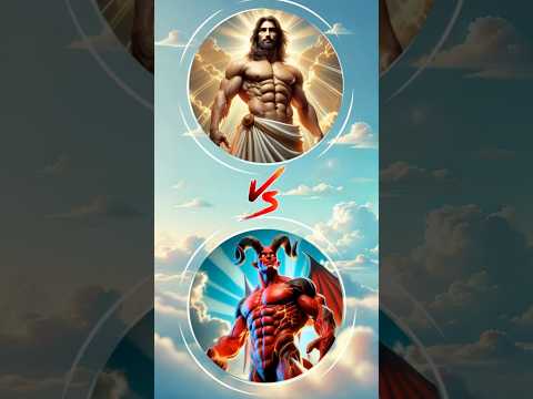 Jesus Vs Satan! Subcribe if you choose God #jesus #god #jesuschrist #jesusvssatan #jesusvsdevil