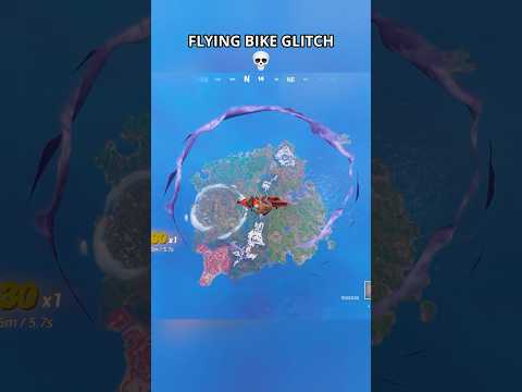 FLYING BIKE Glitch in Fortnite Season 2😳 (Chapter 6) #fortnite #foryou #shortsfeed #fyp