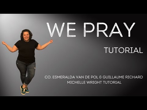 We pray line dance tutorial intermediate choreography by Esmeralda van de Pol & Guillaume Richard