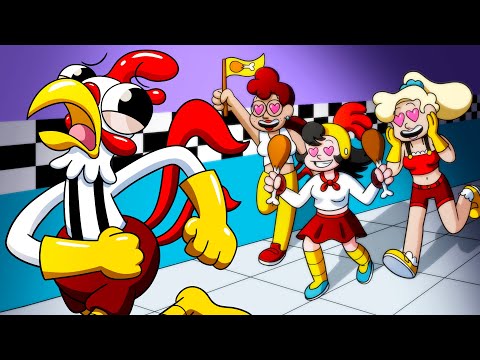 CLUCKY GETS A FAN CLUB?! (Cartoon Animation)