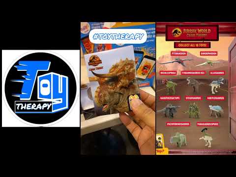 Complete Set McDonald's Happy Meal. Jurassic World Chaos Theory.