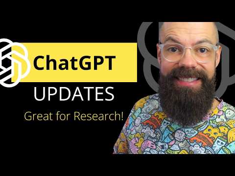 These New ChatGPT Features Will Change How You Do Research Forever!