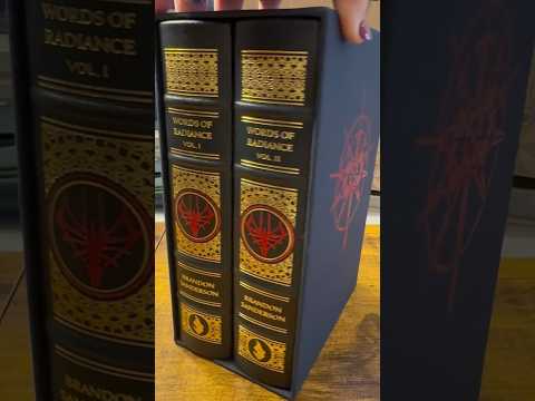 Words of Radiance Kickstarter Unboxing & Flip Through! #brandonsanderson