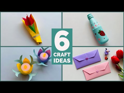 6 Best Paper Craft Ideas 2024 | Fun & Easy Crafts to do Home #diypapercrafts #newyear2025