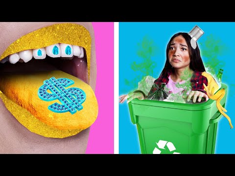 Rich Girl vs Broke Student in School | Funny Situations & Amazing Ideas by Crafty Hacks