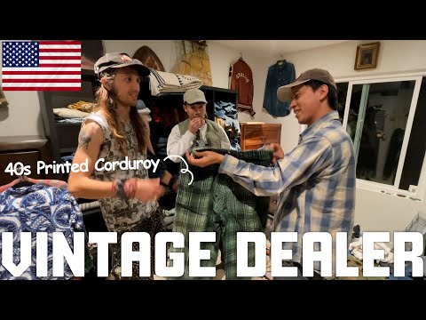 We got a special look into the vintage collector's room...