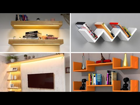 +100 WALL SHELVES DESIGN IDEAS 2025 - WOODEN FLOATING SHELVES IDEAS FOR HOME 2025