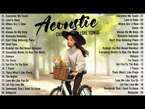 Trending Acoustic Songs 2025 Cover 🌻 New English Love Songs 2025 🌻 Mood Booster Playlist