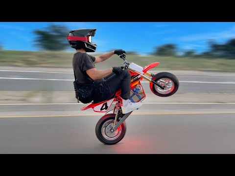 (18+) Insane 60mph Walmart Stunt Bike // OFFICIAL Test & Review