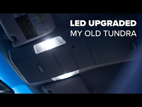 Upgrading My OLD Tundra Bulbs to LED with Lasfit