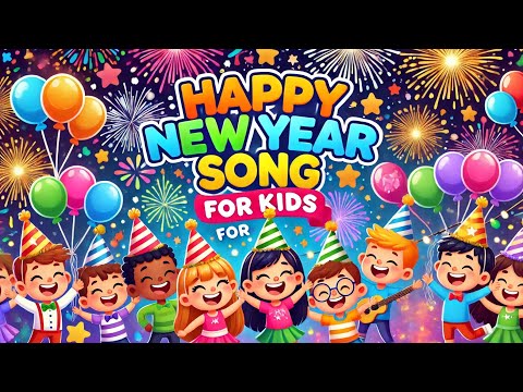 Happy New Year Song for Kids | #2025  #happynewyear #nurseryrhymes