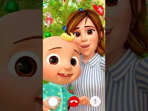 Ring Ring! Baby JJ FaceTimes you to say MERRY CHRISTMAS📱🎄! #cocomelon #christmas #shorts