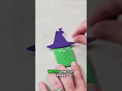 Create Adorable Halloween Finger Puppets with Cricut!